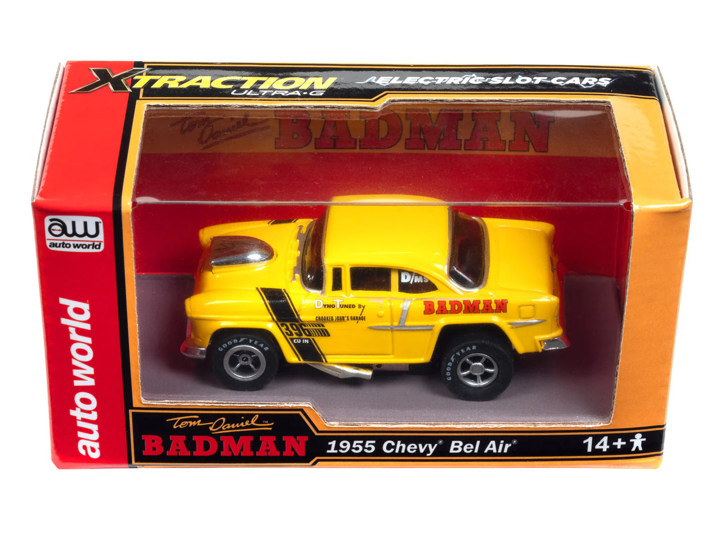 Packaged 1955 Chevy Bel Air Badman Exclusive Limited Edition Badman Auto World