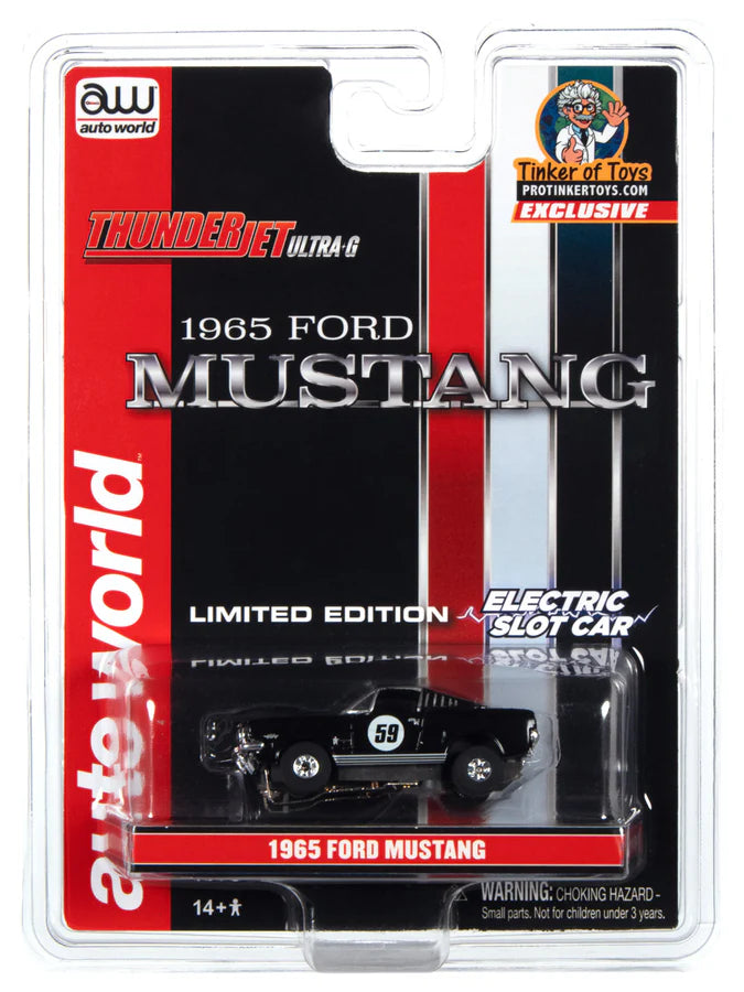 Auto World 1965 Ford Mustang Electric Slot Cars, limited edition
