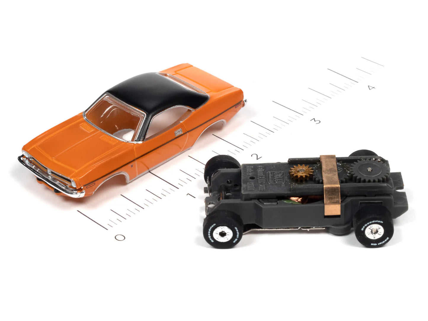 1970 Plymouth Barracuda Gran Coupe - Orange - Version B - Ok Used Cars - Thunderjet Ultra-G - 2023 Release 1. Tear down.