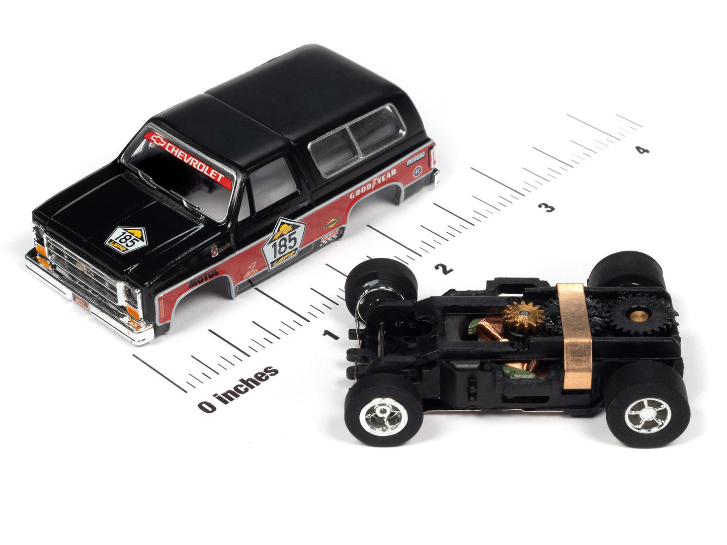1977 Chevrolet Blazer (X-traction)
Rally X-Traction - 2023 Release 3 - Version B
1977 Chevrolet Blazer (X-traction)The 1977 Chevrolet Blazer was a powerful and rugged SUV that was highly capable off-road, making it a popular choice for rally racers looking for a versatile and reliable vehicle.