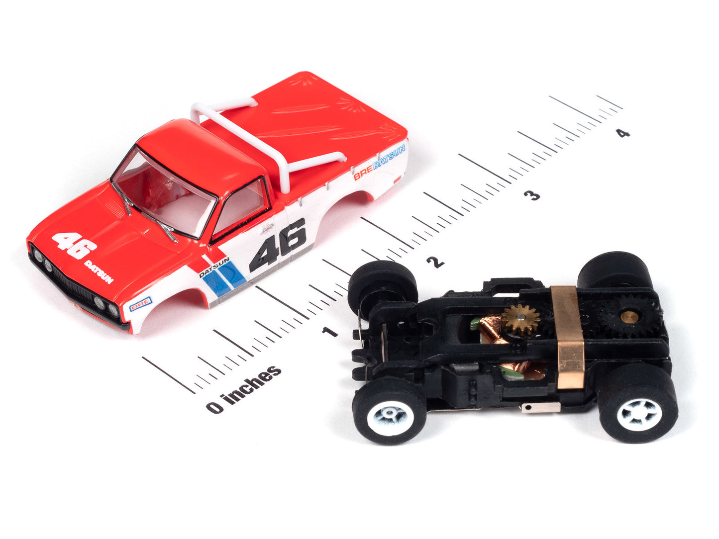 BRE 1972 Datsun 620 Pickup Truck Tribute Auto World Xtraction Slot Car