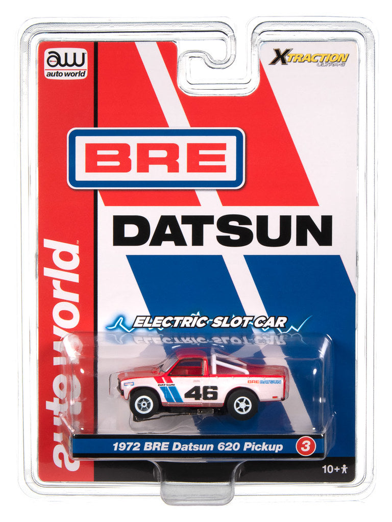 BRE 1972 Datsun 620 Pickup Truck Tribute Auto World Xtraction Slot Car