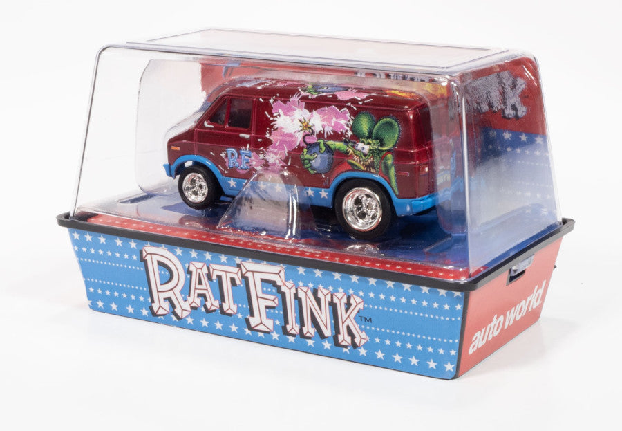 .Rat Fink - Cherry Bomb - 1973 Dodge Van 4Gear