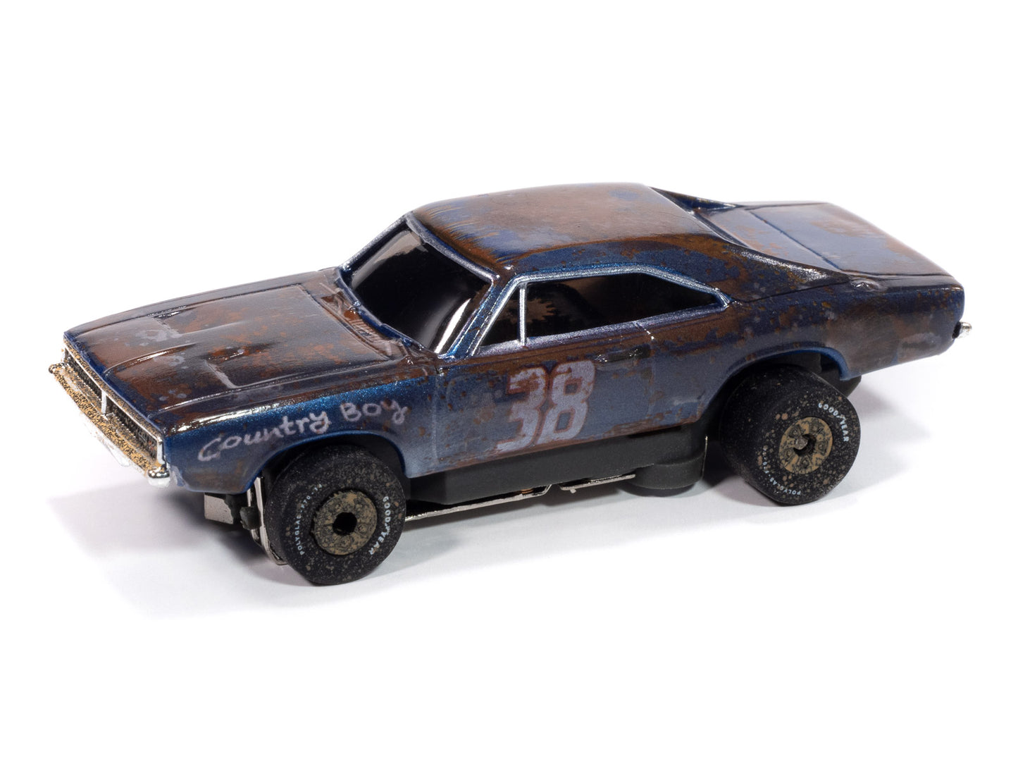 1969 Dodge Charger-Dark Blue