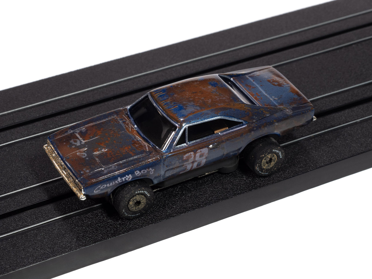 1969 Dodge Charger-Dark Blue