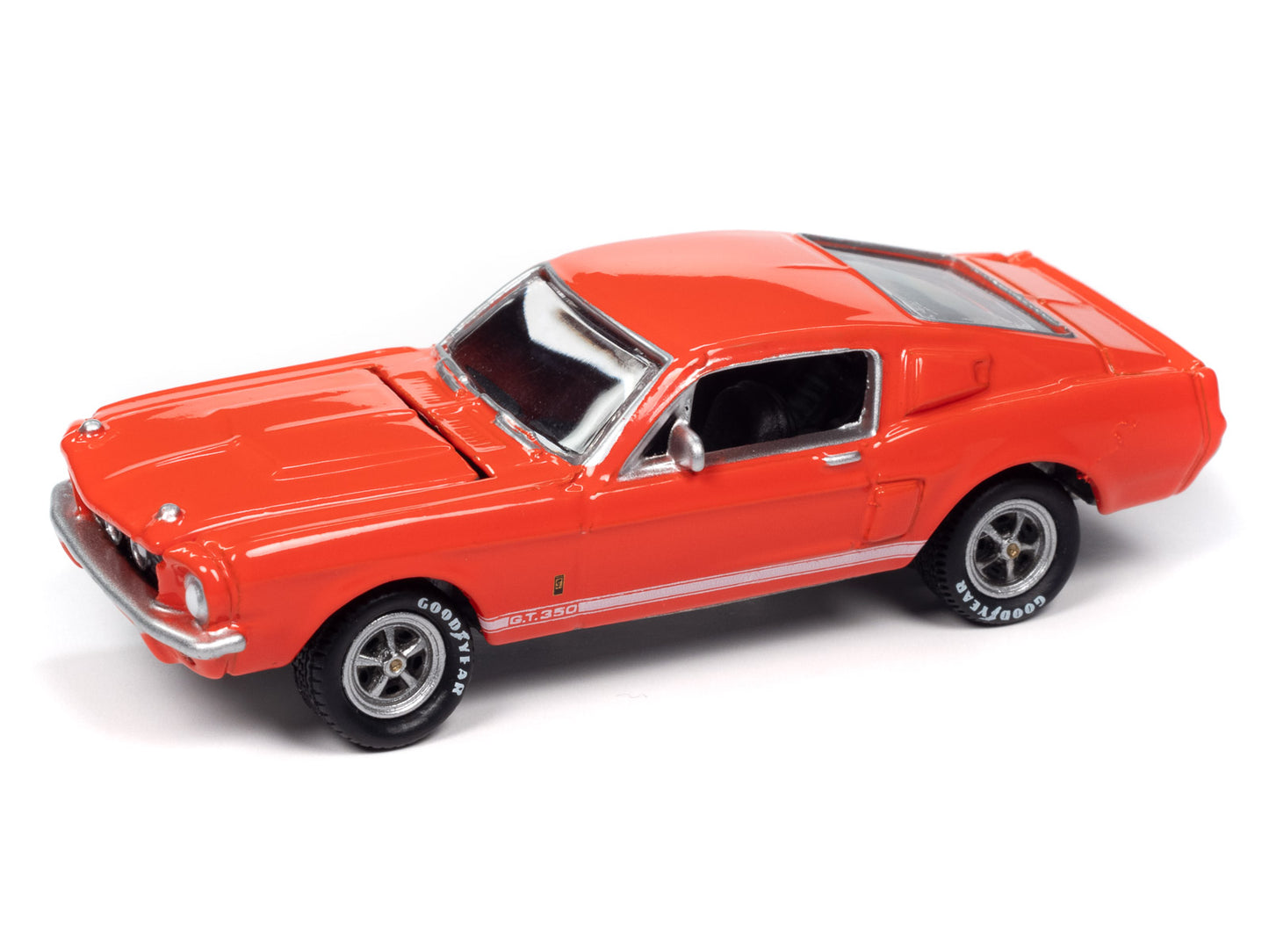 Mecum Auctions 1967 Shelby GT-350 - Candy Apple Red
Collectible 1/64 Diecast Model Car by Johnny Lightning