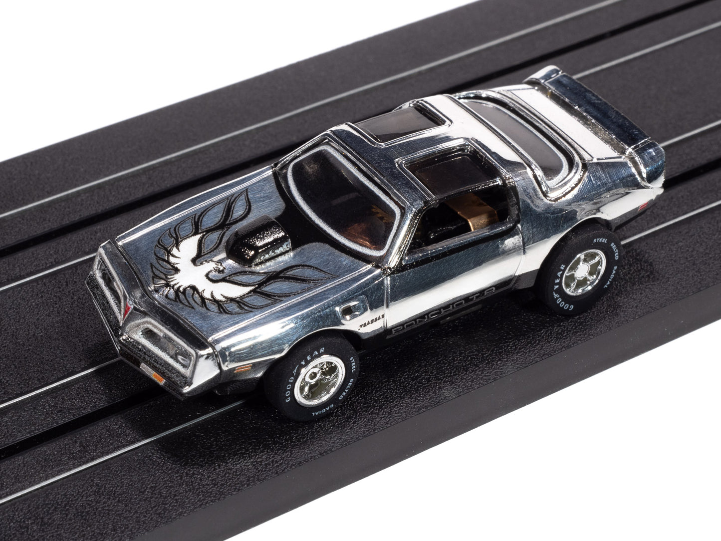 Auto World Power Pony Stampede Release 1, 2025
1978 Pontiac Firebird T/A-Chrome, Black & White Ver B