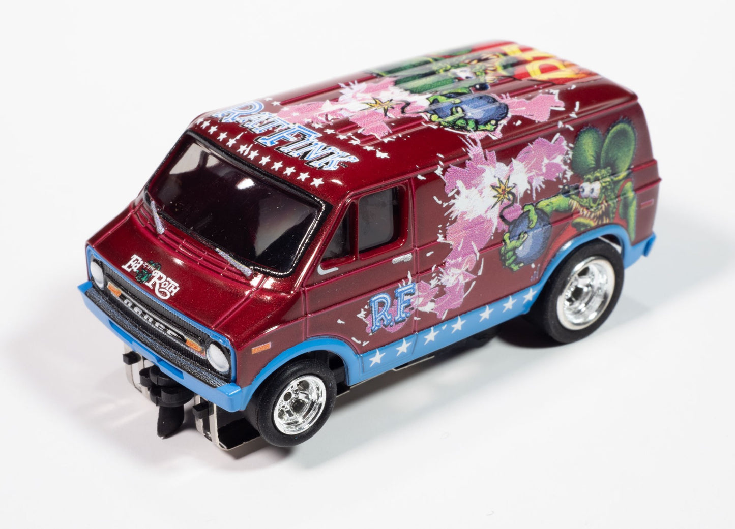 Exclusive Rat Fink Slot Car 73 Dodge Van