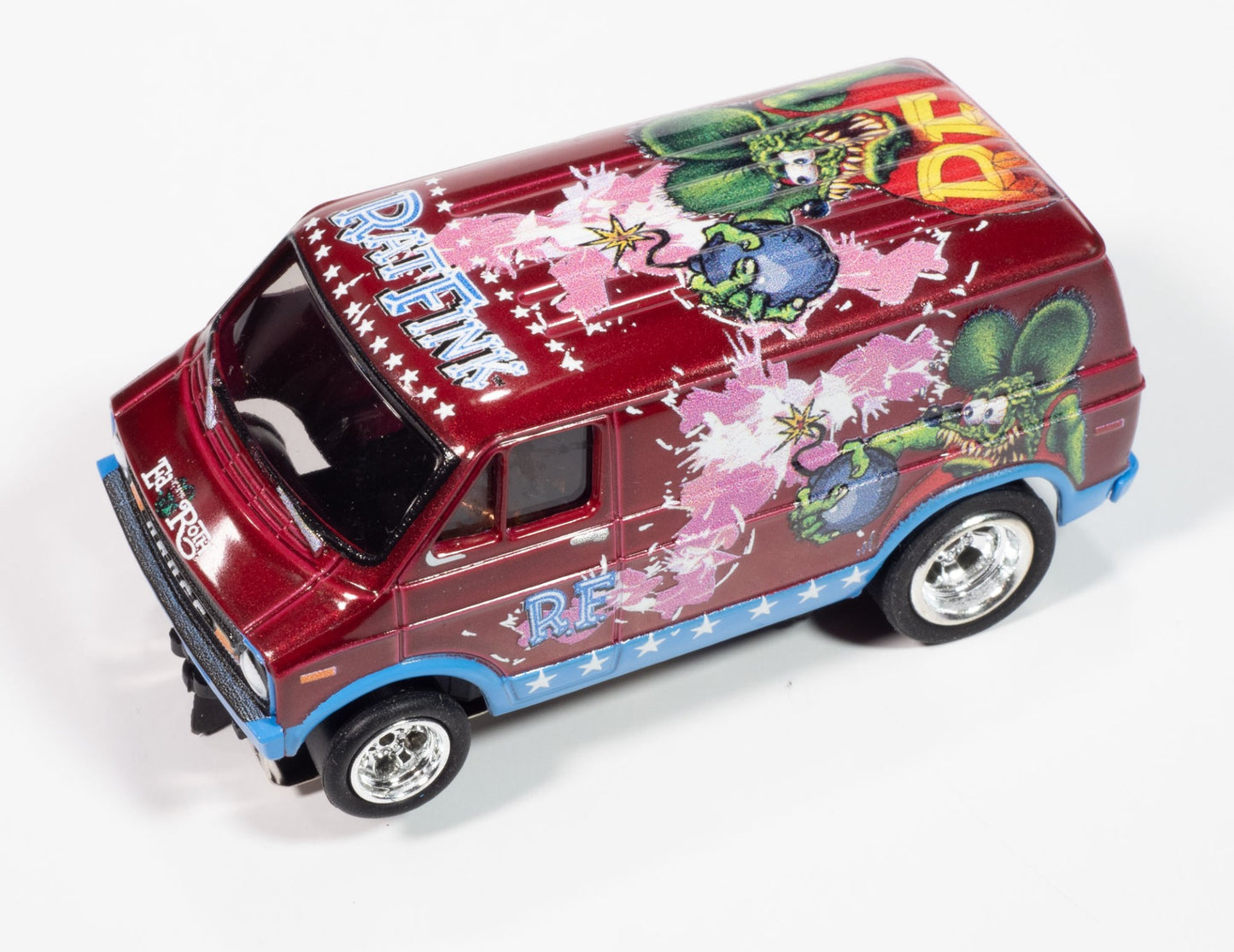 .Rat Fink - Cherry Bomb - 1973 Dodge Van 4Gear