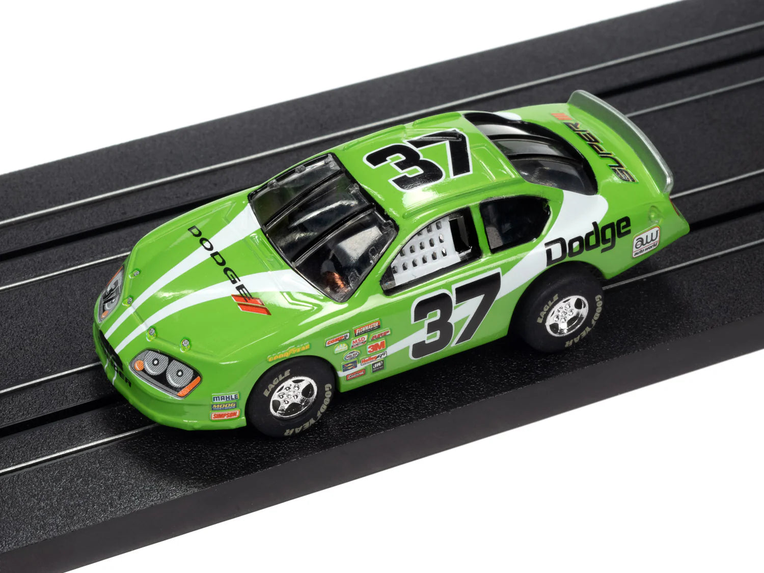 Super III Electric Slot Car - Release 1 2023 - Version B
2008 Dodge Charger Stock Car, available in Newton Falls, Ohio.