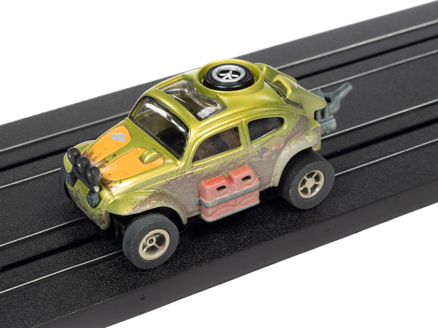 Auto World Off Road Series 1965 Volkswagen Baja Bug - Version A - Release 1 2022 - pictured on track