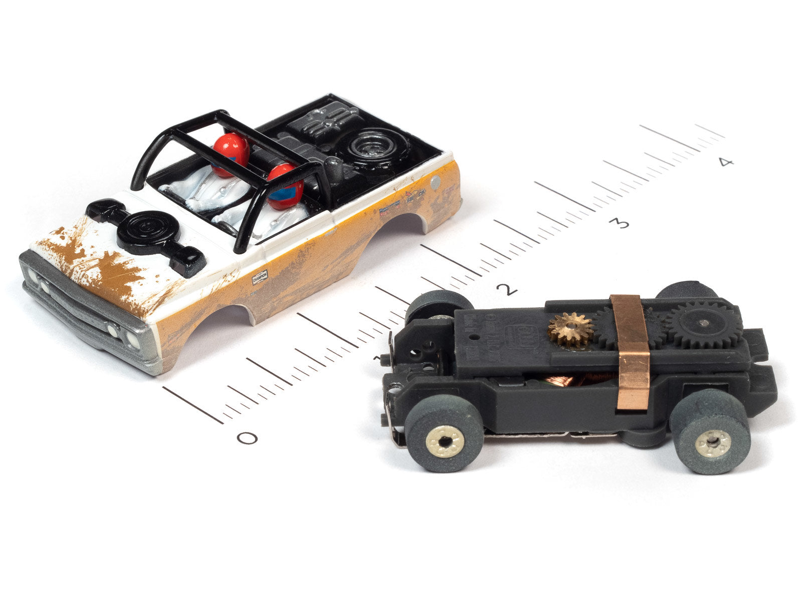 1970 Chevy Baja Blazer - Version A - Release 1 2022 - Off Road Series Slot Cars - ThunderJets - Ultra-G Chassis