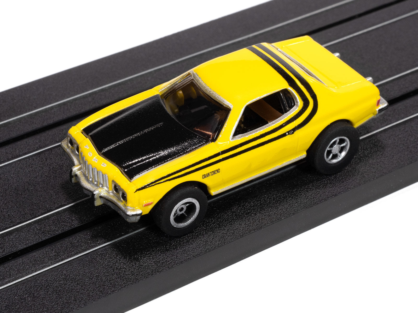 Auto World Slot Cars, 1976 Ford Torino (Gloss Yellow & Gloss Black) Version B
Blacktop Bruisers X-Traction 2025 Rel 2
Auto World XTraction Chassis