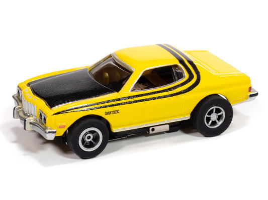 Auto World Slot Cars, 1976 Ford Torino (Gloss Yellow & Gloss Black) Version B
Blacktop Bruisers X-Traction 2025 Rel 2
Auto World XTraction Chassis