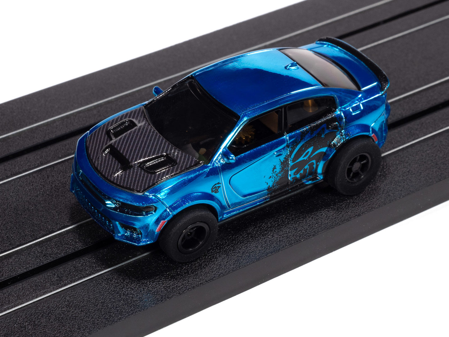 Auto World Slot Cars, 2021 Dodge Charger SRT Hellcat Redeye (Chrome Blue & Gloss Black) Version B
Blacktop Bruisers X-Traction 2025 Rel 2
Auto World XTraction Chassis