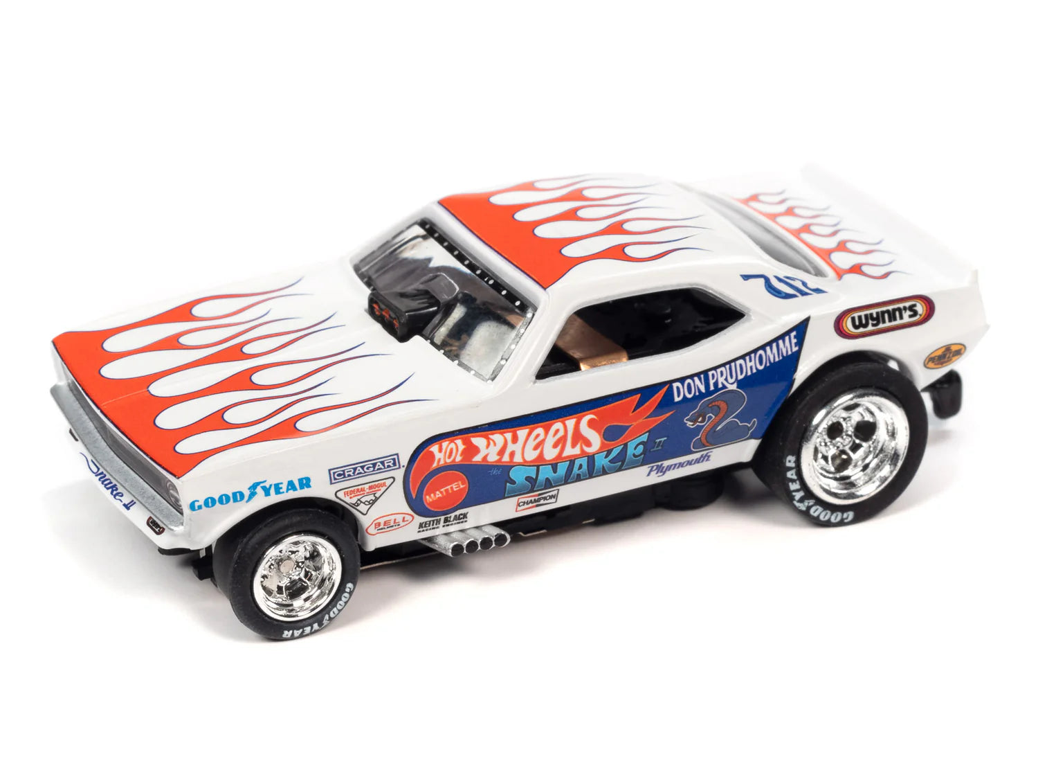 Auto World slot cars, 1972 Plymouth Cuda Funny Car The Snake