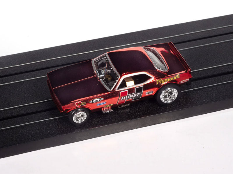 1970 Plymouth Barracuda Drag Hurst Shifters Red