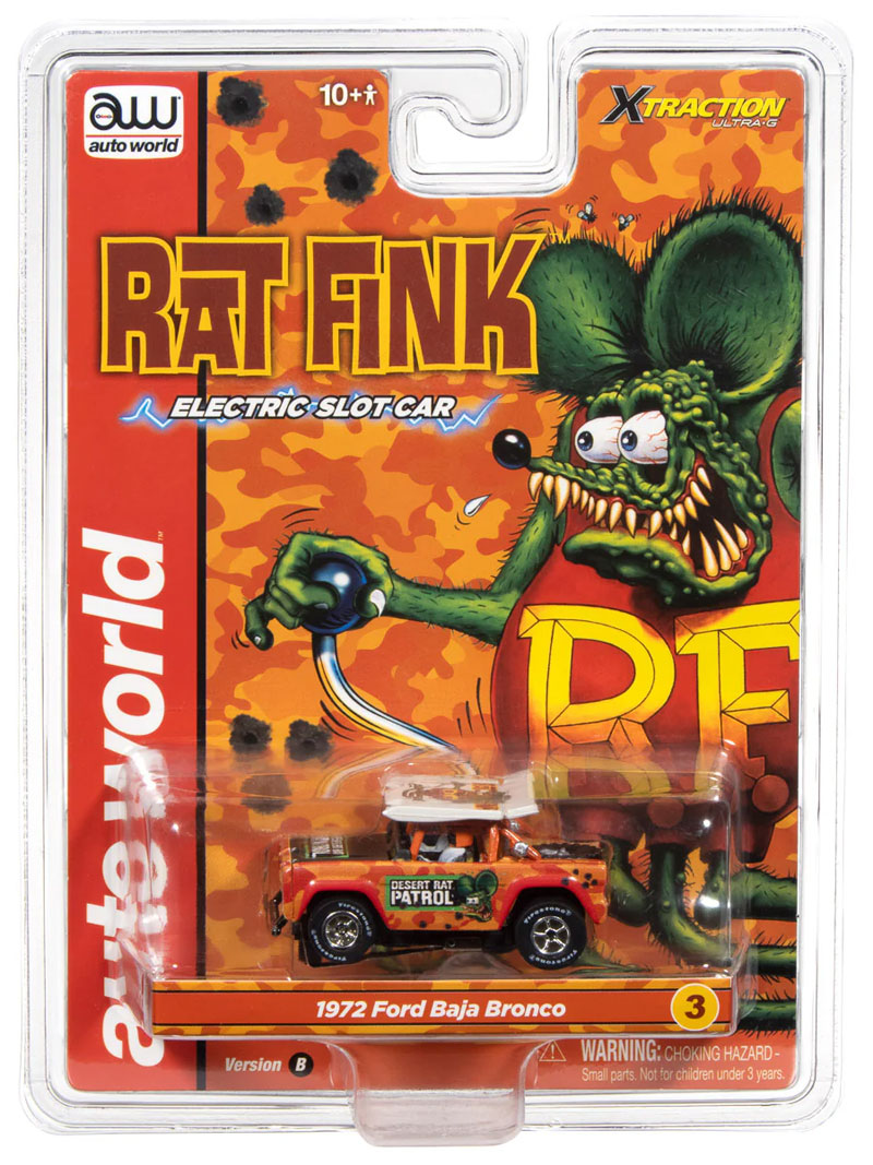 1972 Ford Baja Bronco Rat Fink - Orange