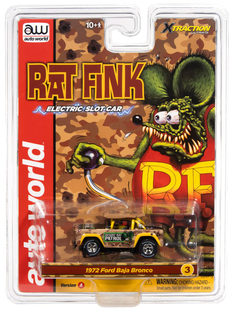 1972 Ford Baja Bronco Rat Fink - Yellow