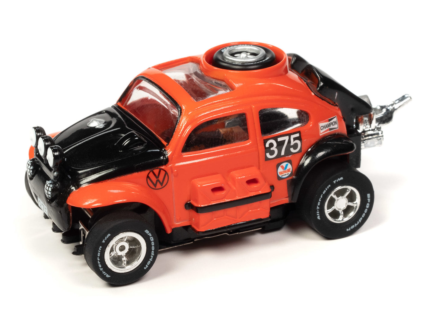 Auto World 1965 Volkswagen Baja Bug -Traction Slot Car - RALLY XTRACTION 2023 RELEASE 3