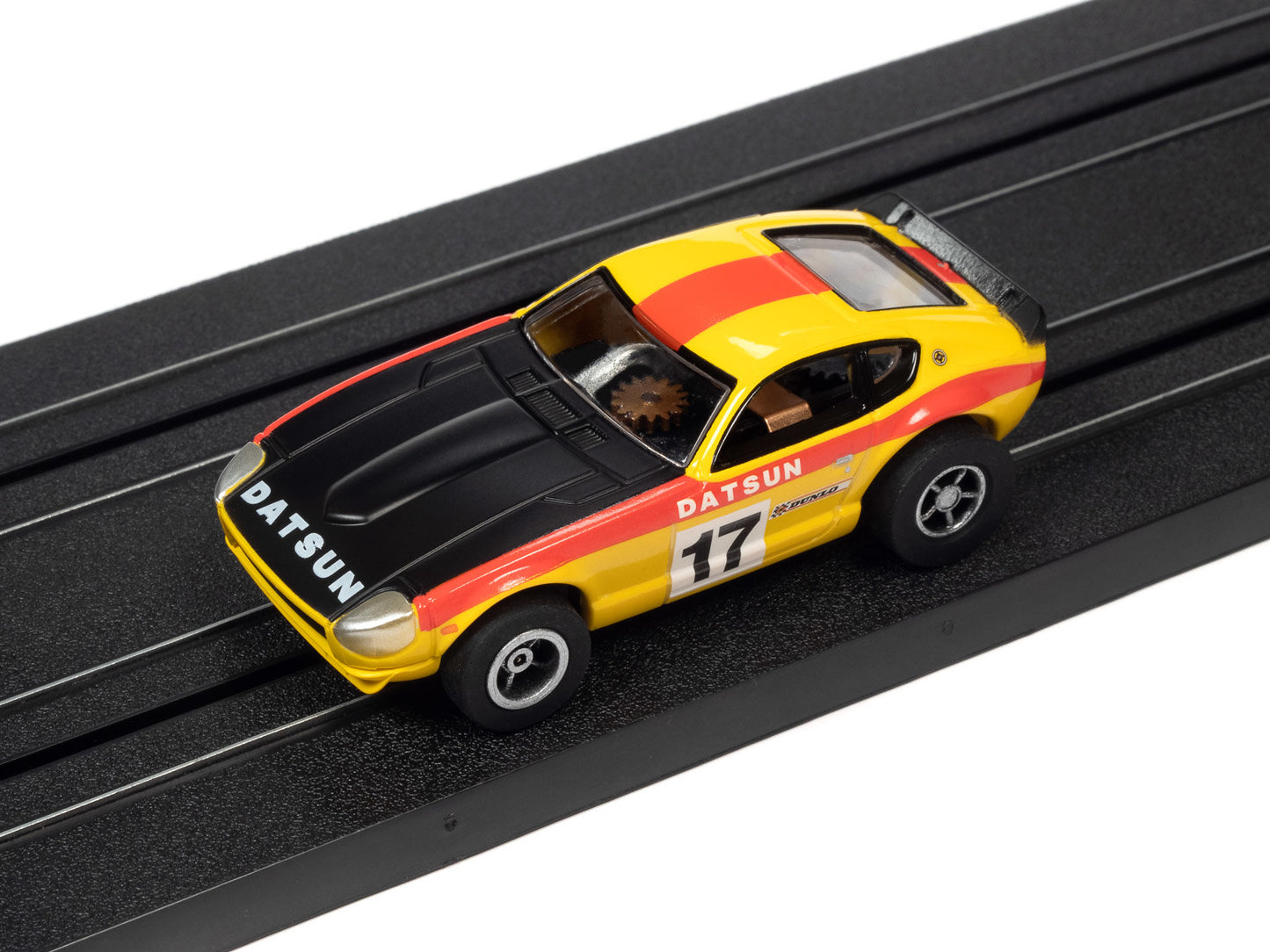 Auto World 1973 Datsun 240Z X-Traction Slot Car - RALLY XTRACTION 2023 RELEASE 3 - On track