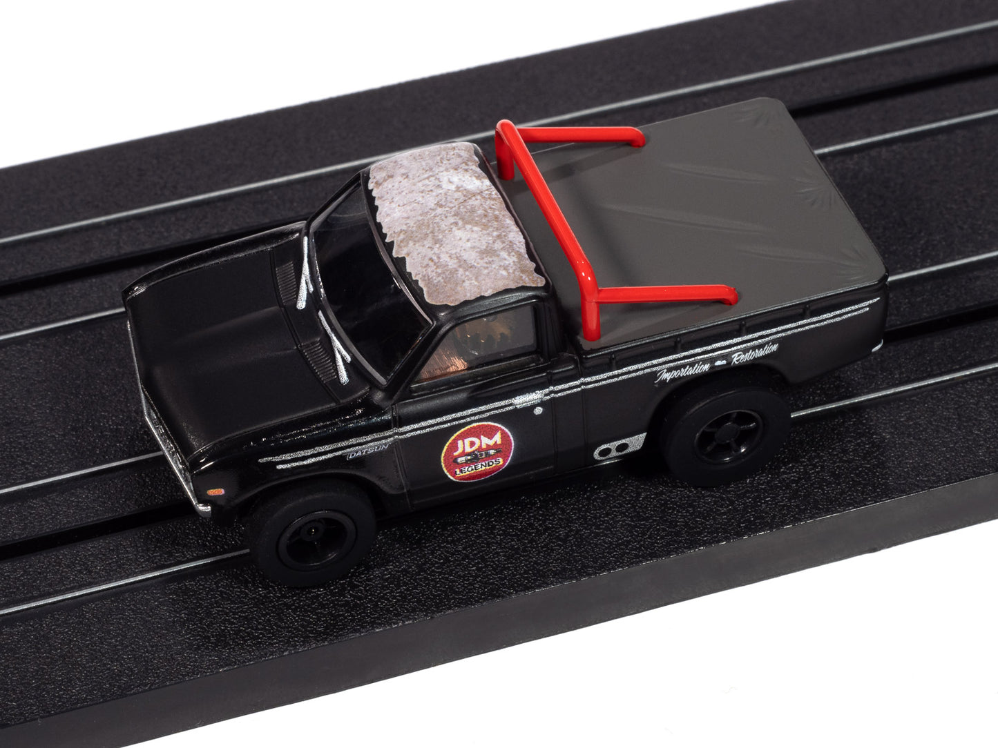 1972 Datsun 620 Pickup Truck JDM Legends-Black & Black