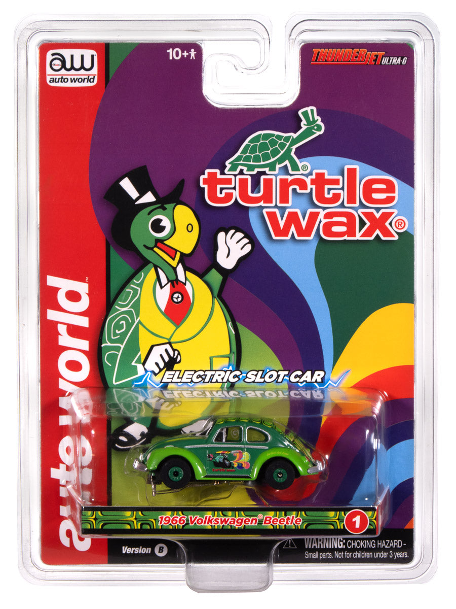 1966 Volkswagen Beetle Turtle Wax-Two Tone Green