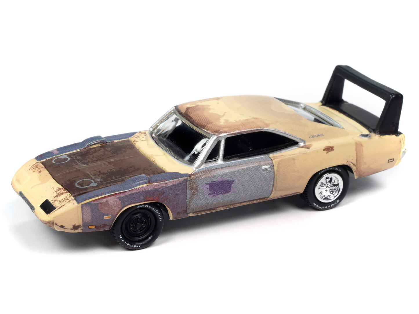 Mystery Matinee 1969 Dodge Charger Daytona - Y2 Yellow w/Dirty Effects
Johnny Lightning Collectible 1/64 Scale Diecast Model Car
JLPC015 - JOHNNY LIGHTNING POP CULTURE - 2024 RELEASE