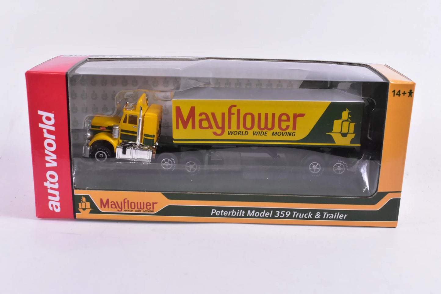 Mayflower Semi Peterbilt 359 Trailer