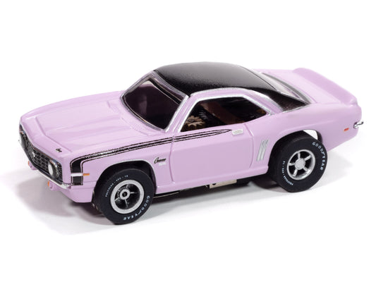 Auto World Power Pony Stampede Release 1, 2025
1969 Chevy Camaro-Orchid &amp; Black Ver A