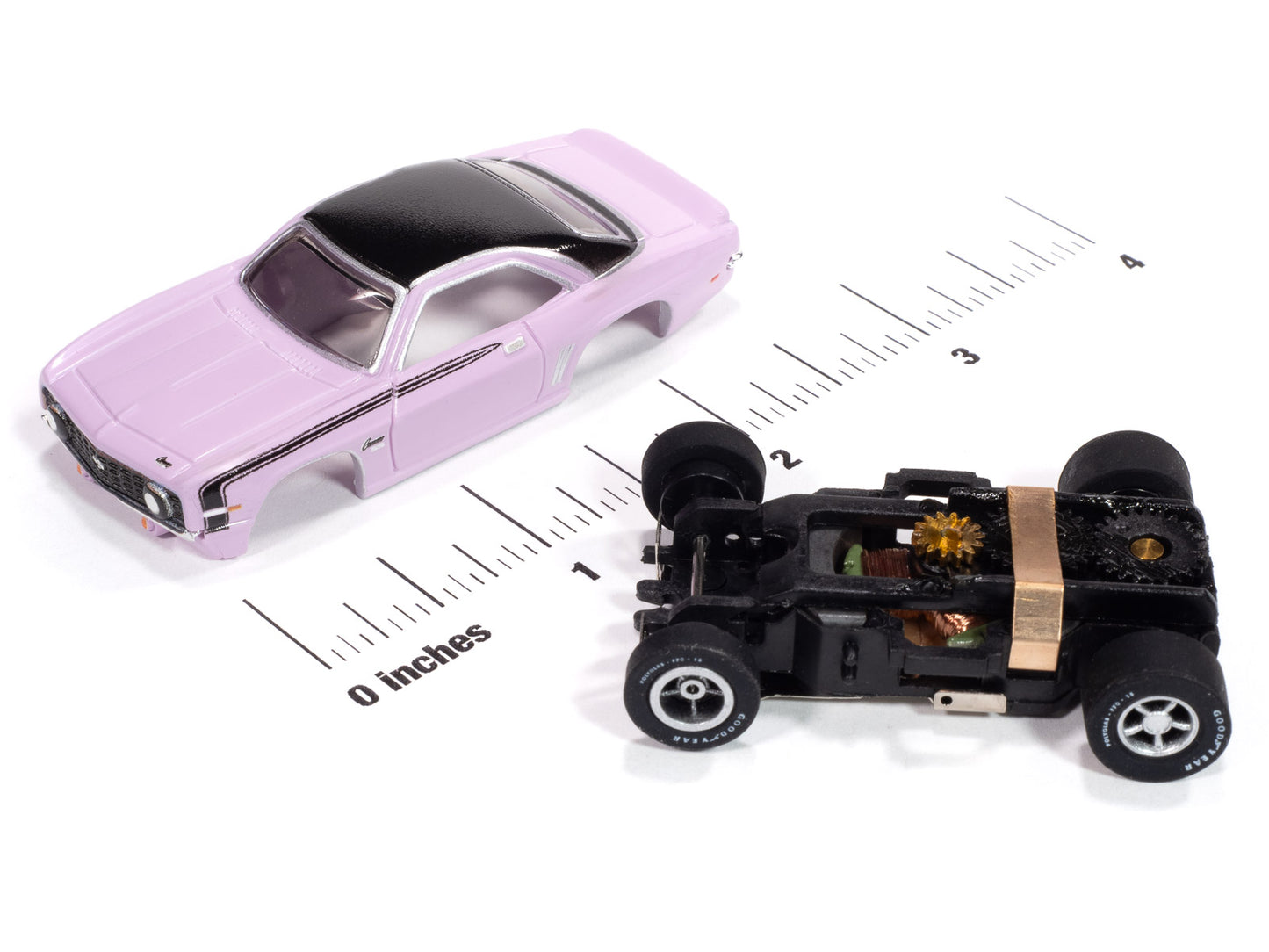 Auto World Power Pony Stampede Release 1, 2025
1969 Chevy Camaro-Orchid &amp; Black Ver A