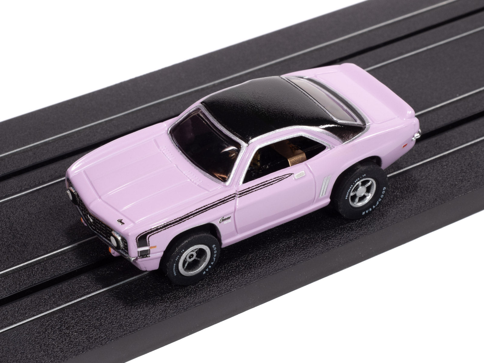 Auto World Power Pony Stampede Release 1, 2025
1969 Chevy Camaro-Orchid &amp; Black Ver A