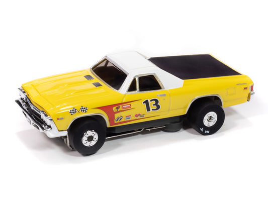 1969 Chevy El Camino-Yellow & White