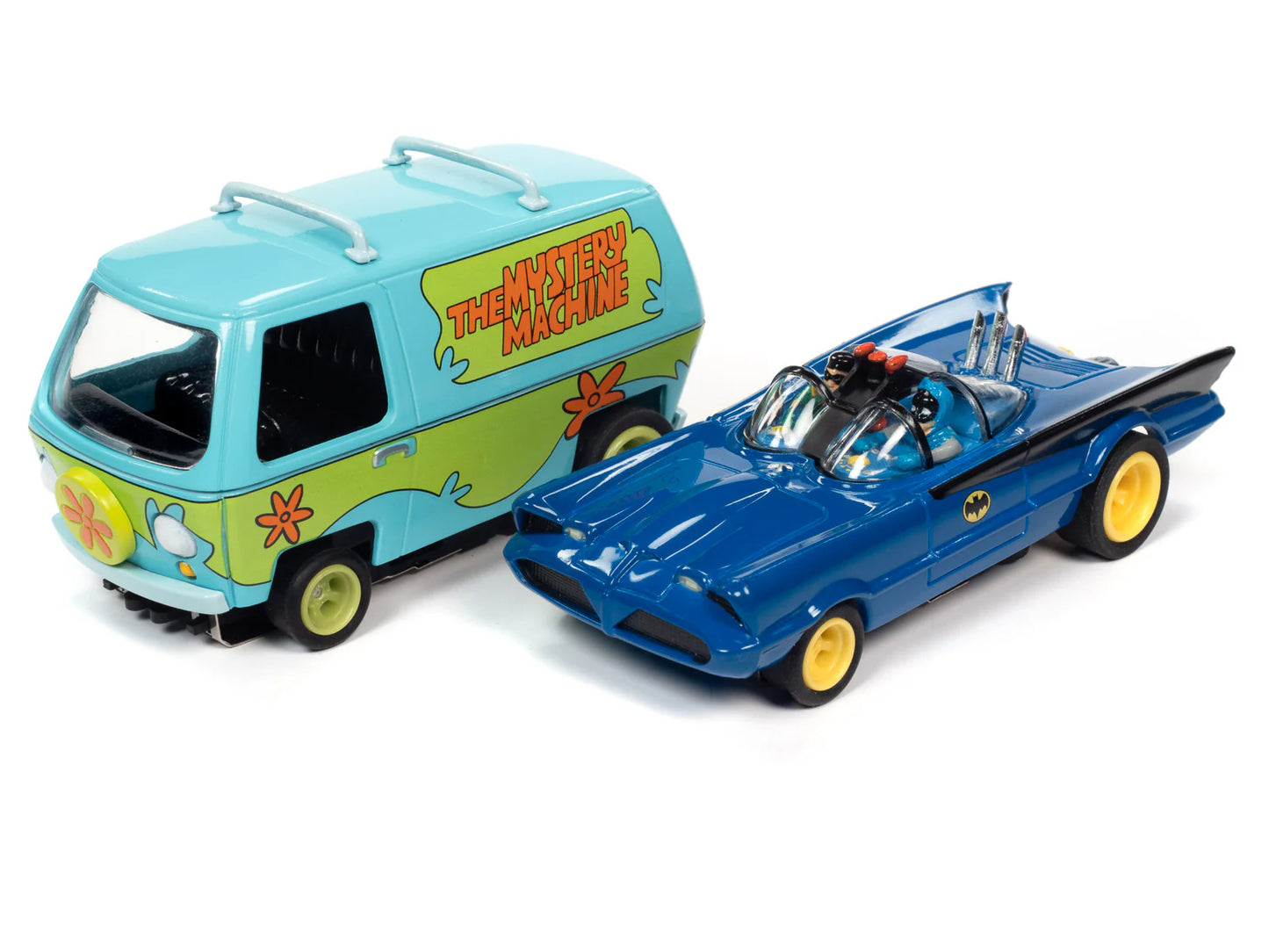 Auto World 18’ Scooby Doo Meets Batman & Robin Slot Car Race Set